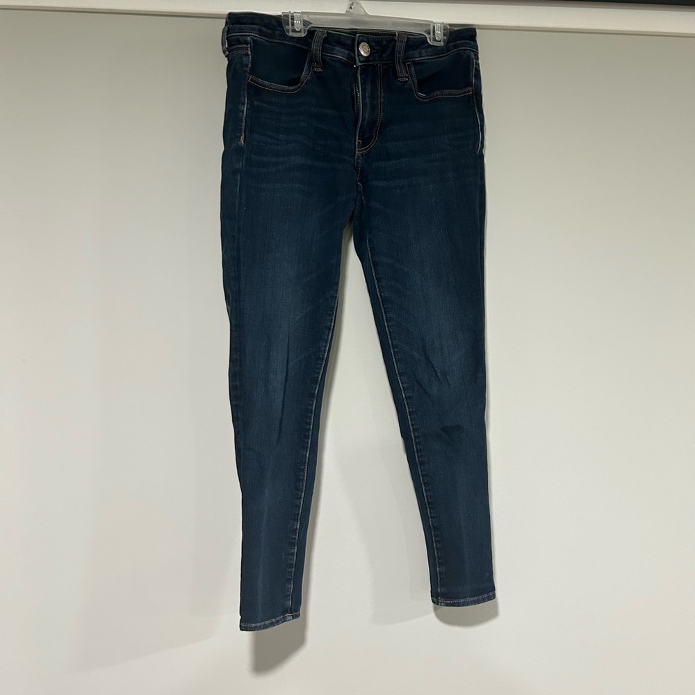 American Eagle 360 Super Strech Size 6 Jegging Super Soft x4 waist band